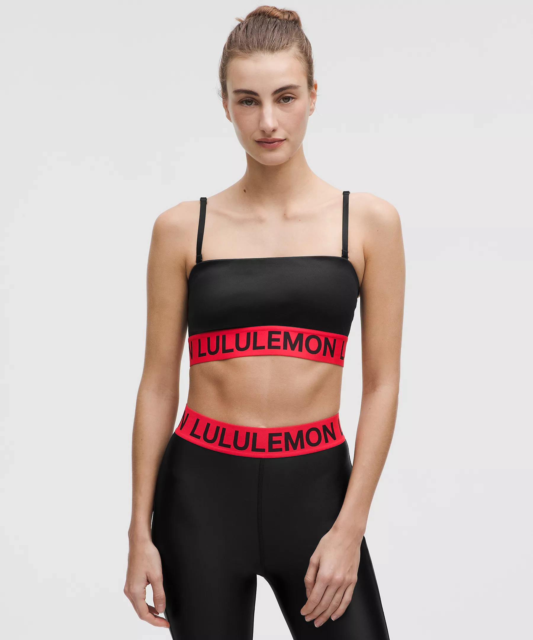 Satin Shine Logo Train Bra | Lululemon (US)