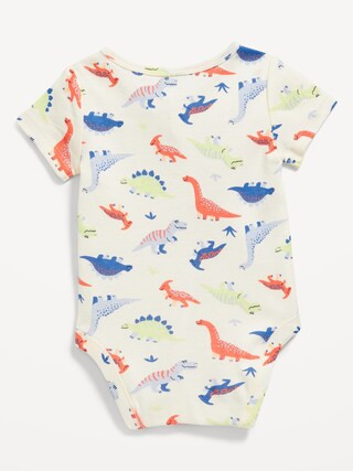 Short-Sleeve Henley Bodysuit for Baby | Old Navy (US)