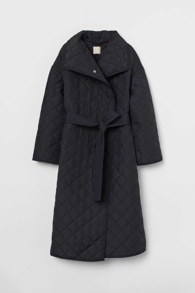 Quilted coat | H&M (UK, MY, IN, SG, PH, TW, HK)