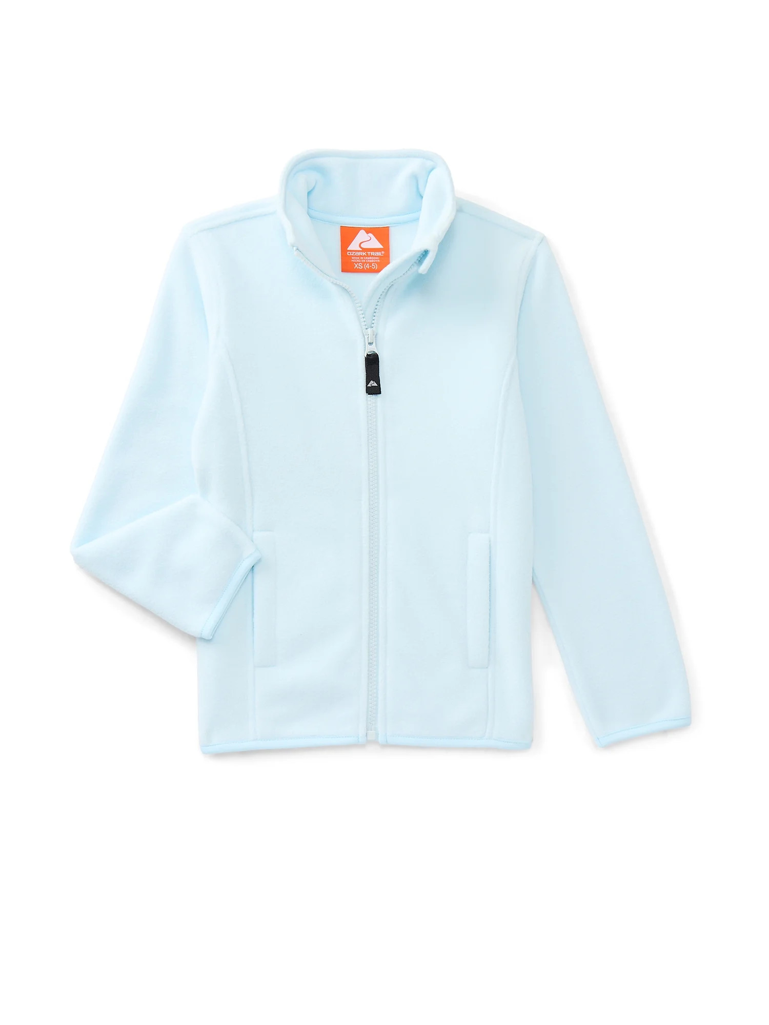 Ozark Trail Girls Fleece Jacket, Sizes 4-18 | Walmart (US)