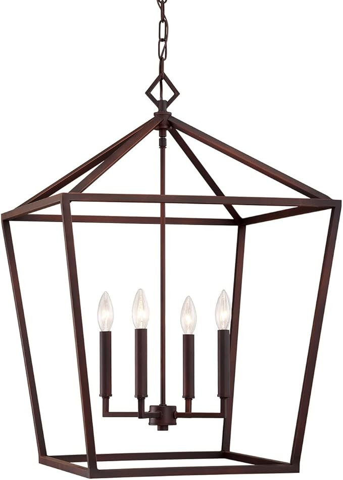 Millennium Lighting 3254-RBZ 4-Light Pendant | Amazon (US)