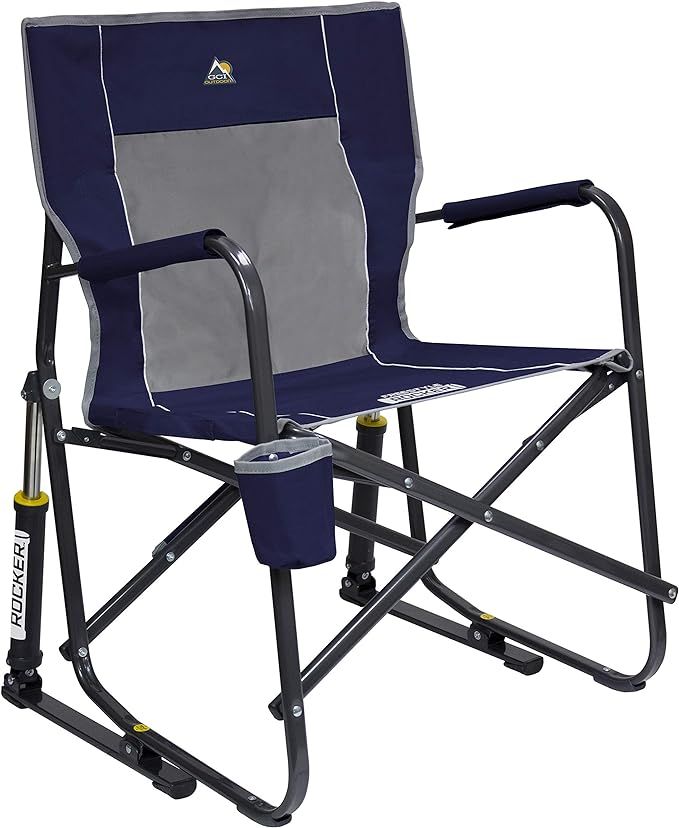 GCI Outdoor Camping Chair, Freestyle Rocker, Indigo Royal Blue | Amazon (US)
