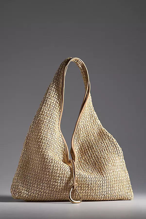 Missie Raffia Mesh Tote | Anthropologie (US)