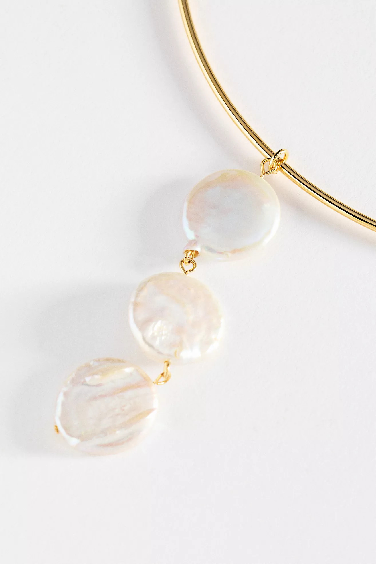 Freshwater Pearl Collar Statement Necklace | Anthropologie (US)