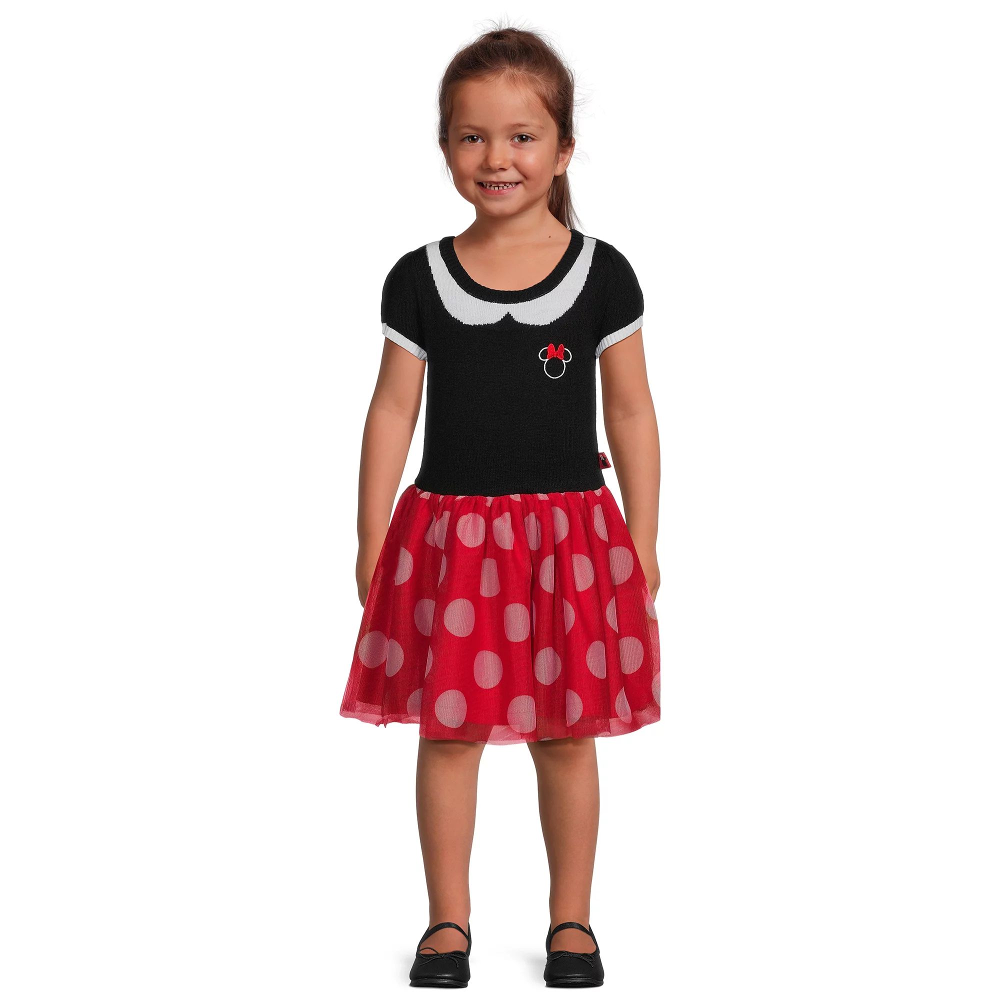 Disney Toddler Girls Minnie Mouse Cosplay Dress, Sizes 12M-5T | Walmart (US)