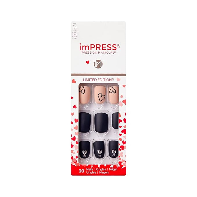 Kiss imPRESS The Night We Met Press on Nails Valentine's Day | Amazon (US)