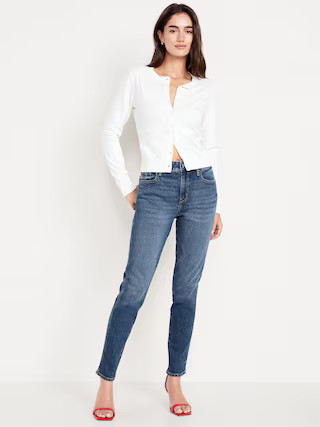 High-Waisted Vintage Slim Jeans | Old Navy (US)