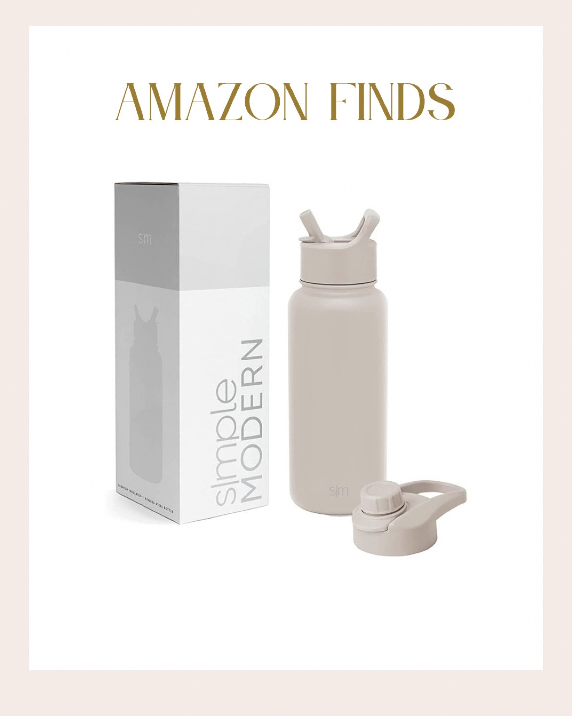 love my simple modern bottle 🥰 

tumbler, sm, amazon finds, water bottle 

#LTKHome #LTKTravel #LTKSeasonal