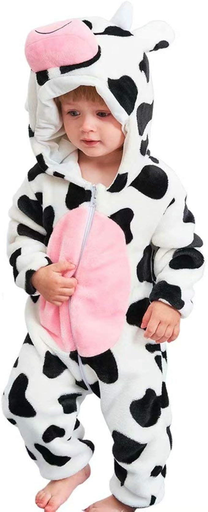 Baby Animal Costumes Unisex Toddler Onesie Halloween Dress Up Romper | Amazon (US)