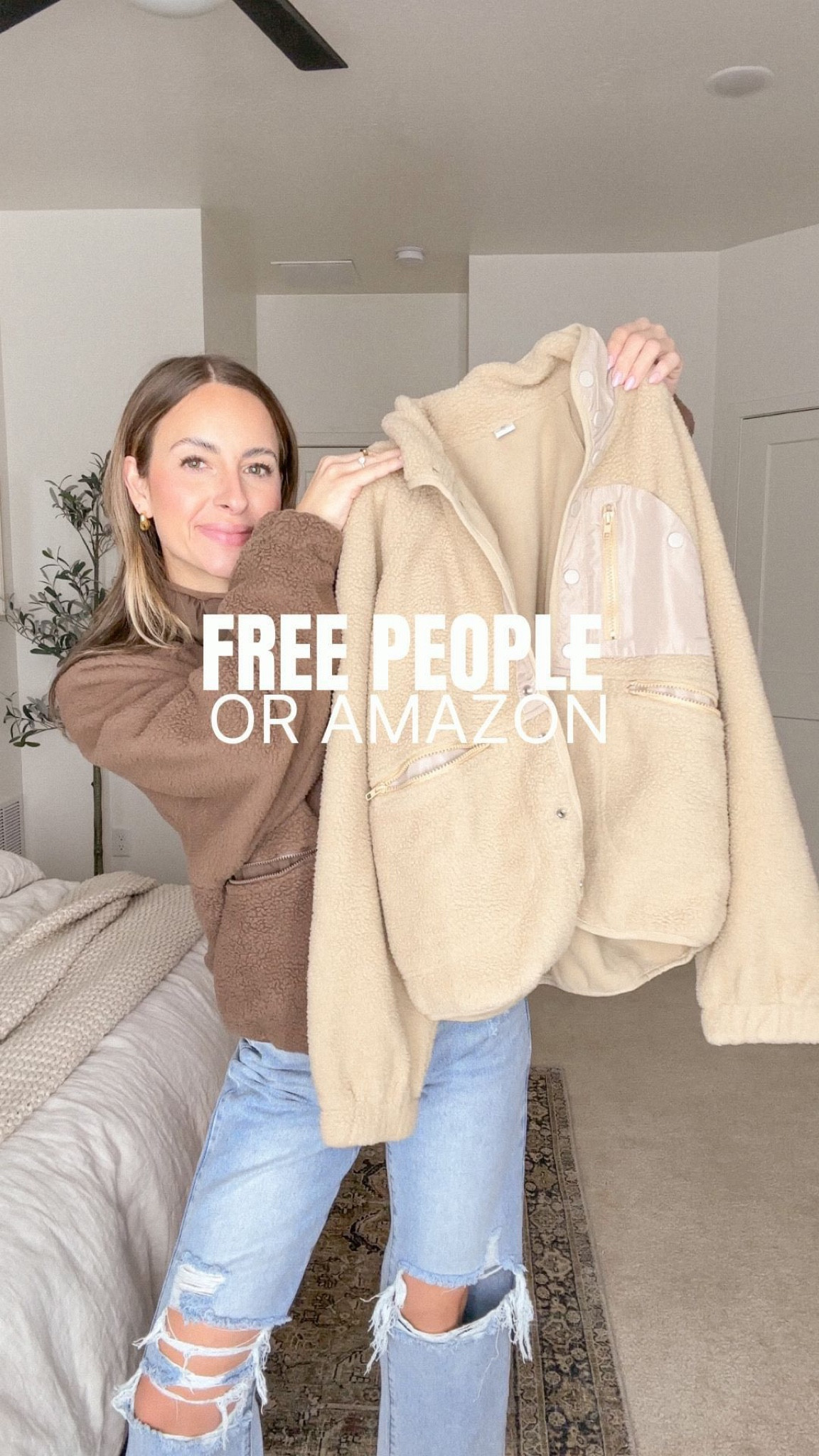 Free people or Amazon! Another amazing Amazon fashion find! I am 5’4 and 115 wearing smalls in the jackets and extra small in the denim! Shoes fit TTS!
Love how it looks like the Slopes jacket from Free People!!!⛷️

Amazon fashion finds, Amazon must haves, free people fashion finds, affordable fashion finds🩷

#LTKMostLoved #LTKfindsunder50 #LTKSeasonal