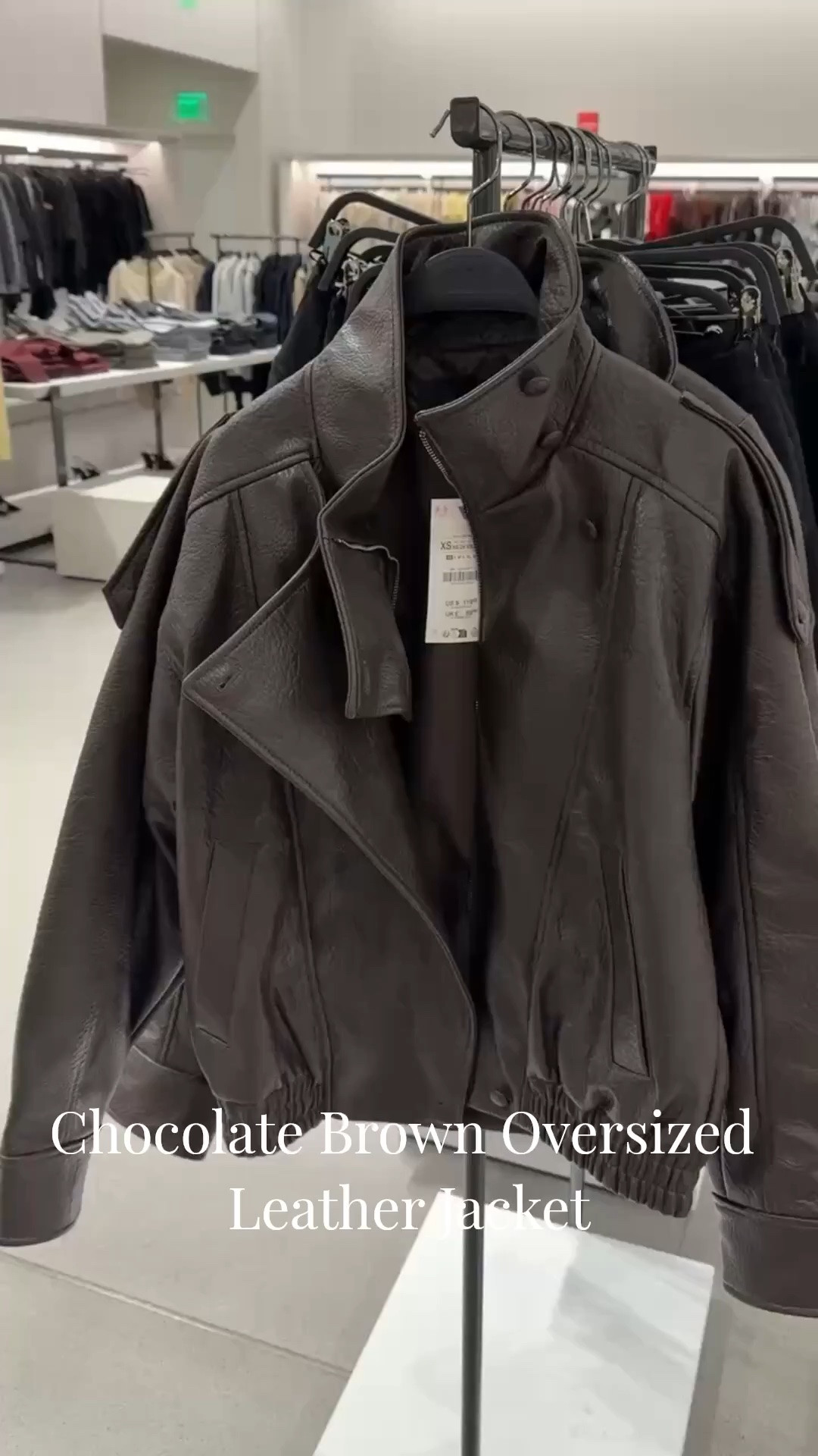 I have this oversized leather jacket in black & it just came back in stock this past week! They have it in chocolate brown and it’s sooo good! 

Leather jacket, Oversized leather jacket, Chocolate brown leather jacket, Zara finds, Zara fashion, Zara leather jacket, Emily Ann Gemma

#LTKstorytime #LTKSeasonal #LTKdayinmylife