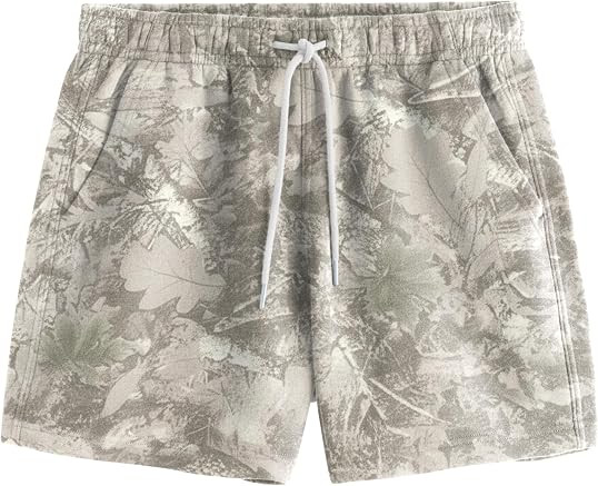 Mens Camo Shorts Maple Leaf Print Baggy Drawstring Elastic High Waisted Graphic Workout Sweat Sho... | Amazon (US)