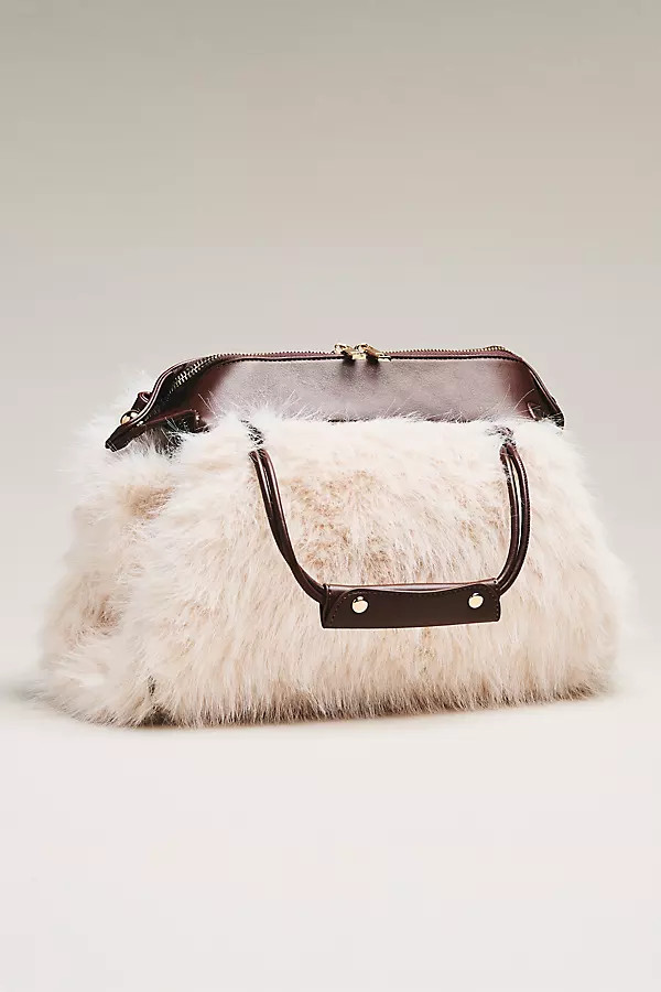 Faux Fur Shoulder Bag | Anthropologie (US)