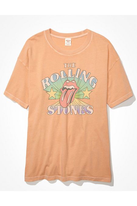 AE Oversized Rolling Stones Graphic Tee | American Eagle Outfitters (US & CA)