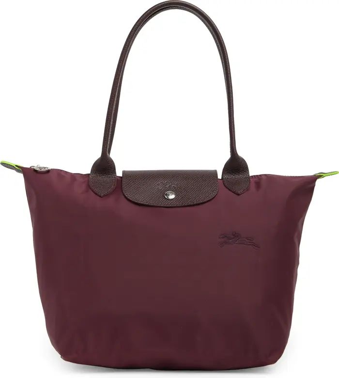 Longchamp Le Pliage Green Recycled Canvas Small Shoulder Tote Bag | Nordstrom | Nordstrom