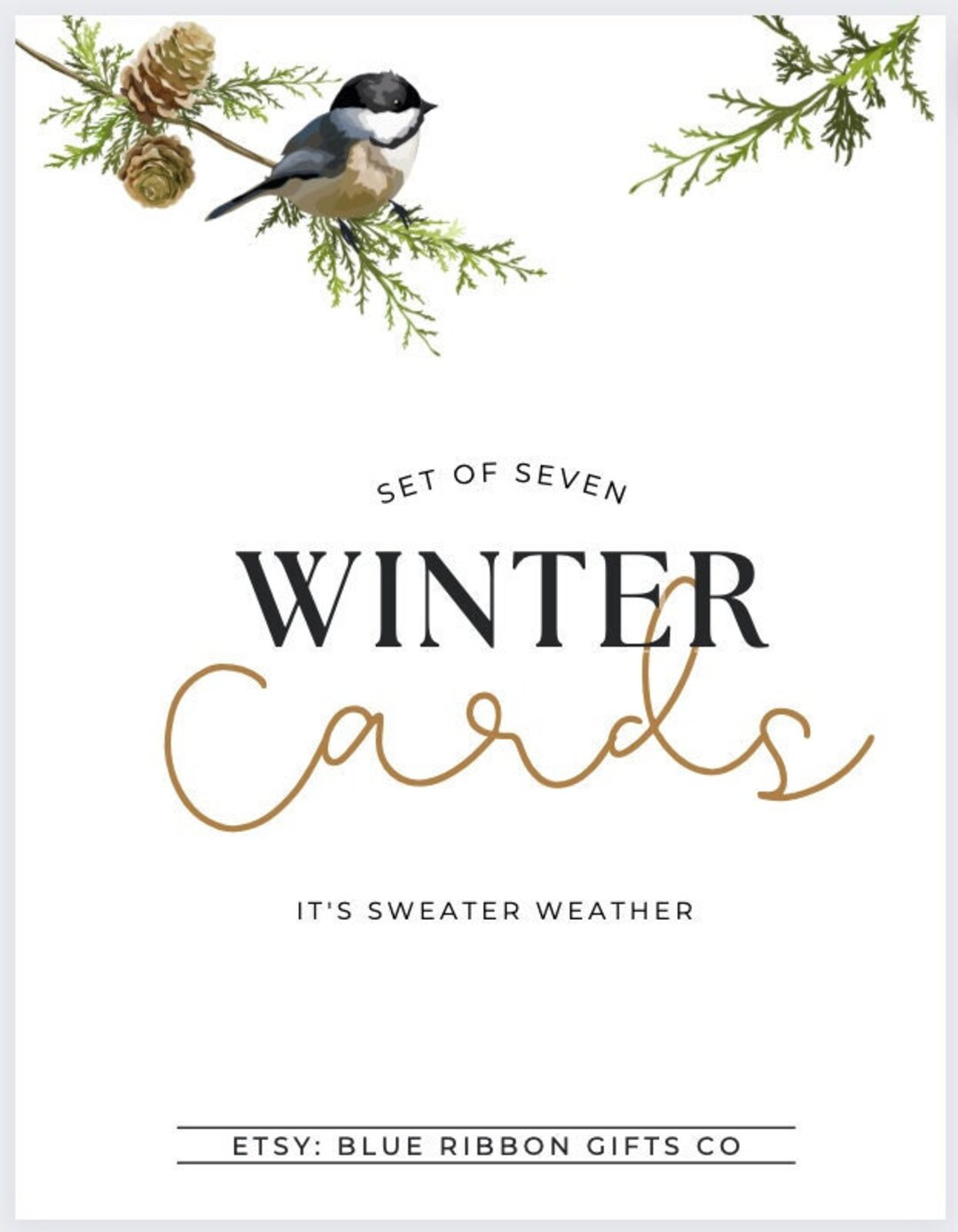 WINTER Scripture Card Set Watercolor Illustrated Pack - Etsy | Etsy (US)