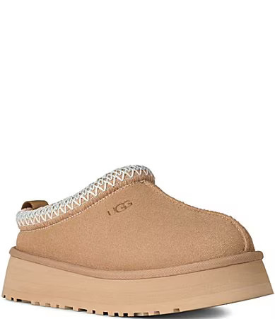 UGG Tazz II Suede Platform Clog Slippers - 7 | Dillard's