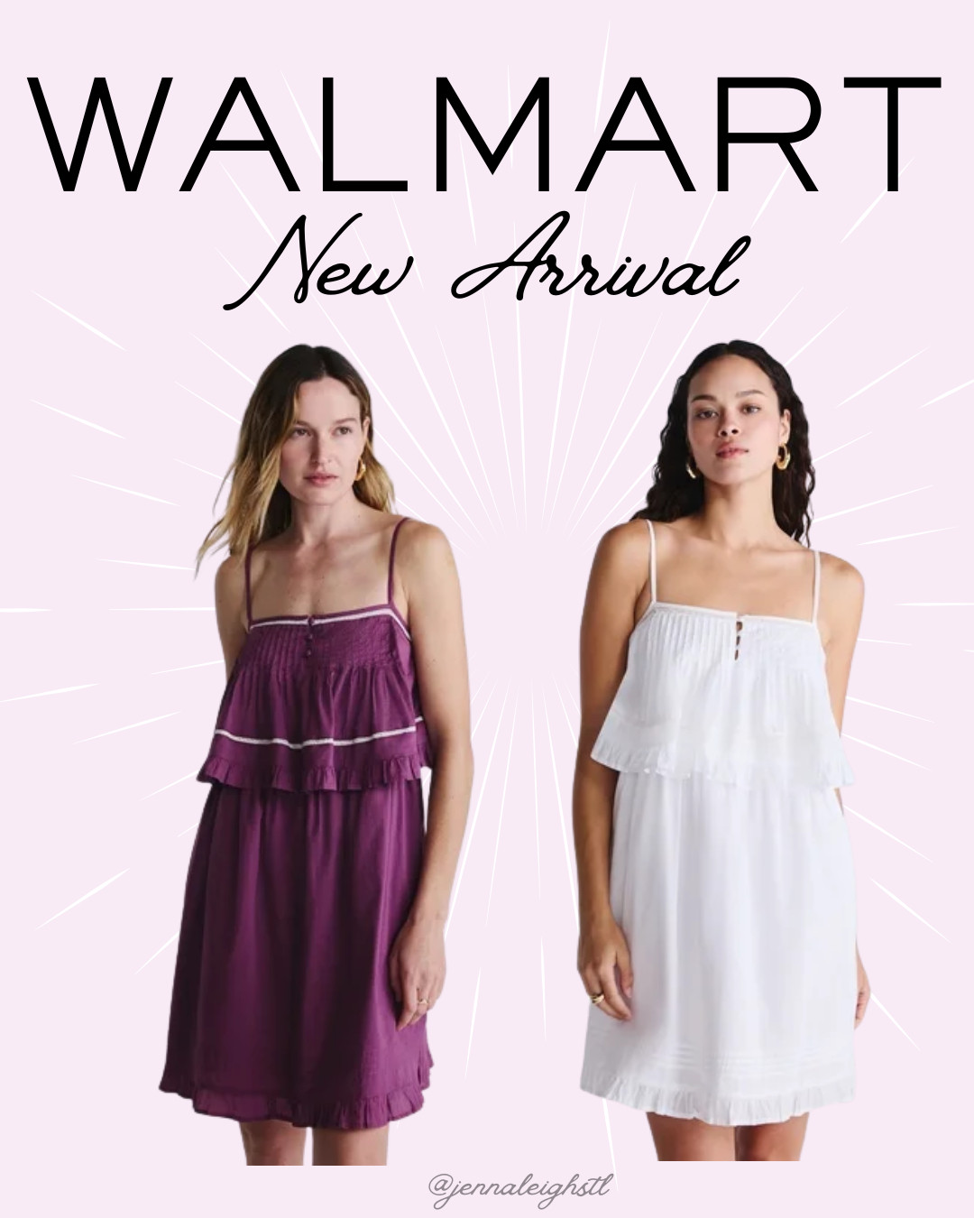 Loving this Scoop flowy cotton mini dress from Walmart. The lace trim gives it such a feminine touch, and the easy, breezy fit is perfect for hot summer days. 

 #LTKootd #LTKMidsize