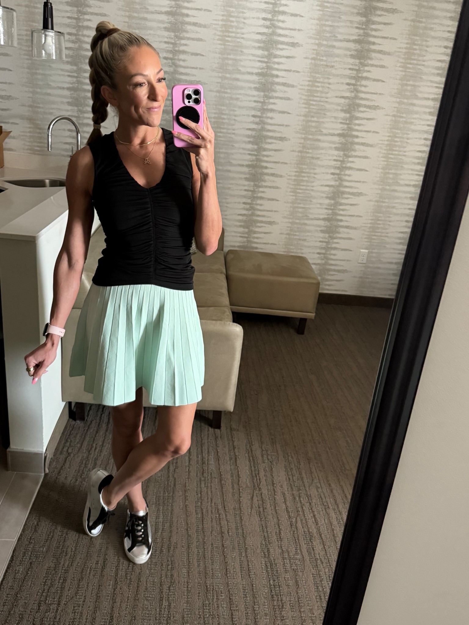 Another outfit I had to buy while out on the road! Thanks Target 