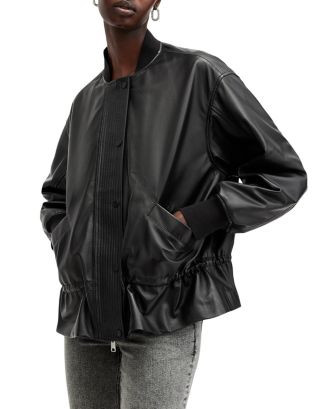 Sofi Leather Bomber Jacket | Bloomingdale's (US)