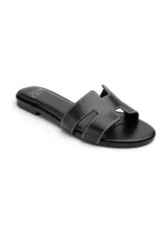 Crown & Ivy™ Raven H Band Sandals | Belk