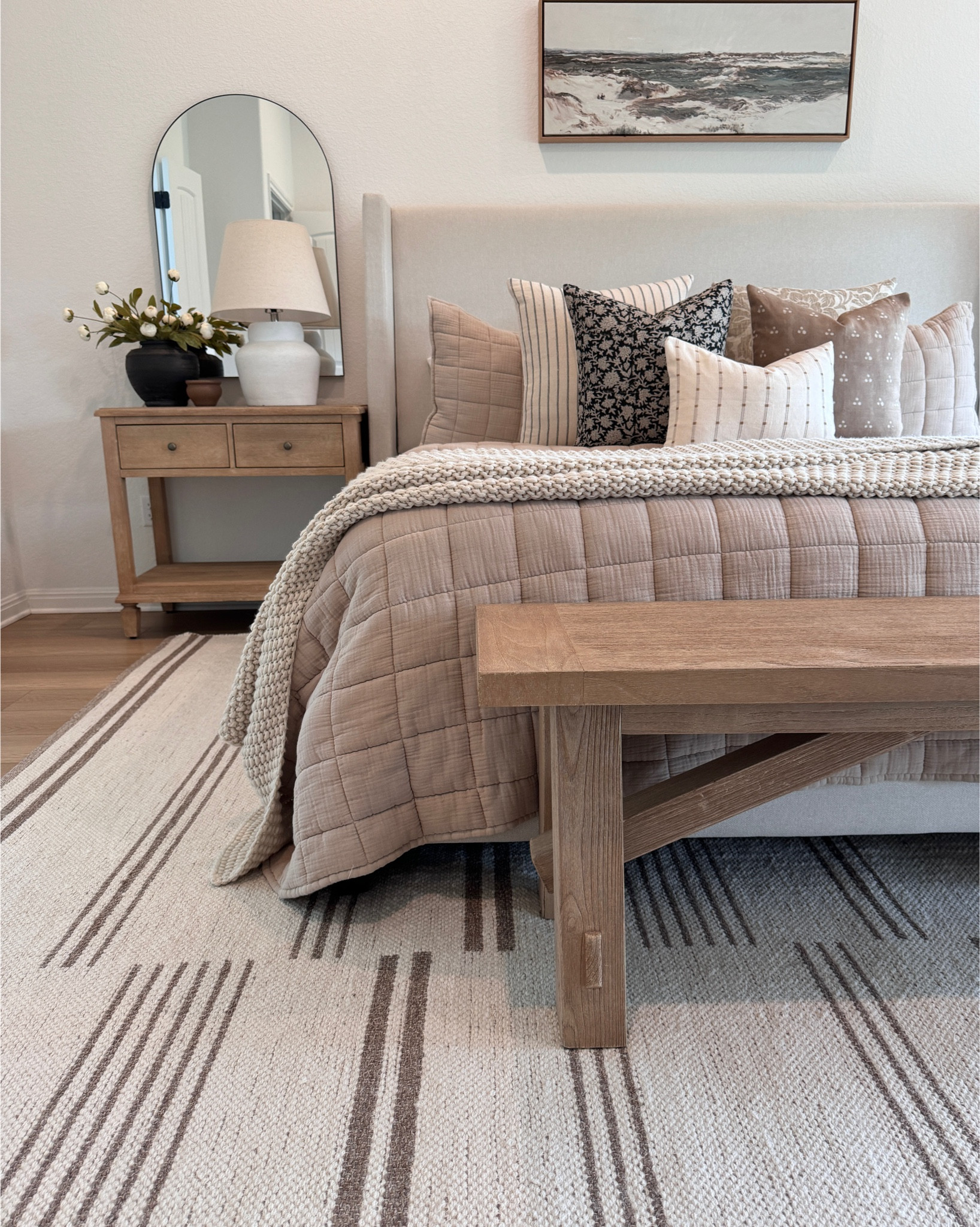 Way Day Sale ✨ in my bedroom including my bed frame in ivory canvas 👏🏼

Neutral Bedroom Inspo ✨

Rugs usa, wool rug, rugs usa sale, area rug, neutral bedroom, neutral bedding, quince bedding, wool neutral rug 

Way day Sale, Bedroom Sale 

#WayfairSale #LTKFindsUnder100

#LTKSeasonal #LTKHome #LTKSaleAlert