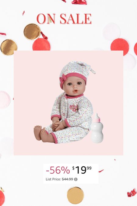 Cute baby doll! Christmas gift idea 

#LTKkids #LTKHoliday #LTKsalealert