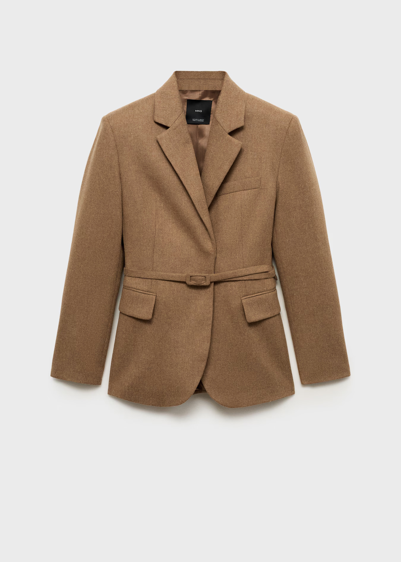 Wool-blend suit jacket - Women | MANGO USA | Mango (US/MX/AU)