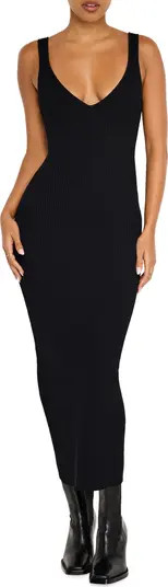 Good American Virgo Sleeveless Rib Sweater Dress | Nordstromrack | Nordstrom Rack