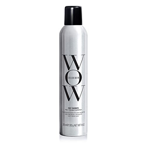 COLOR WOW Cult Favorite Firm + Flexible Hairspray – Lightweight spray with all day hold | Humidity resistance | Heat + UV protection | non stiff, non sticky | Brushable | Non yellowing | Amazon (US)