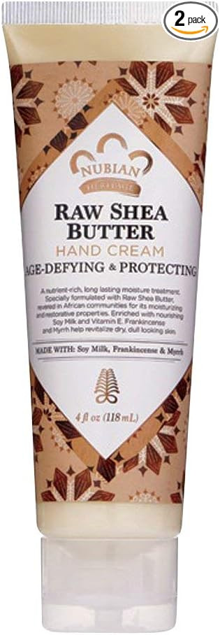 Nubian Heritage Hand Crm,Raw Shea & Myrhh, 4oz, 2pk | Amazon (US)