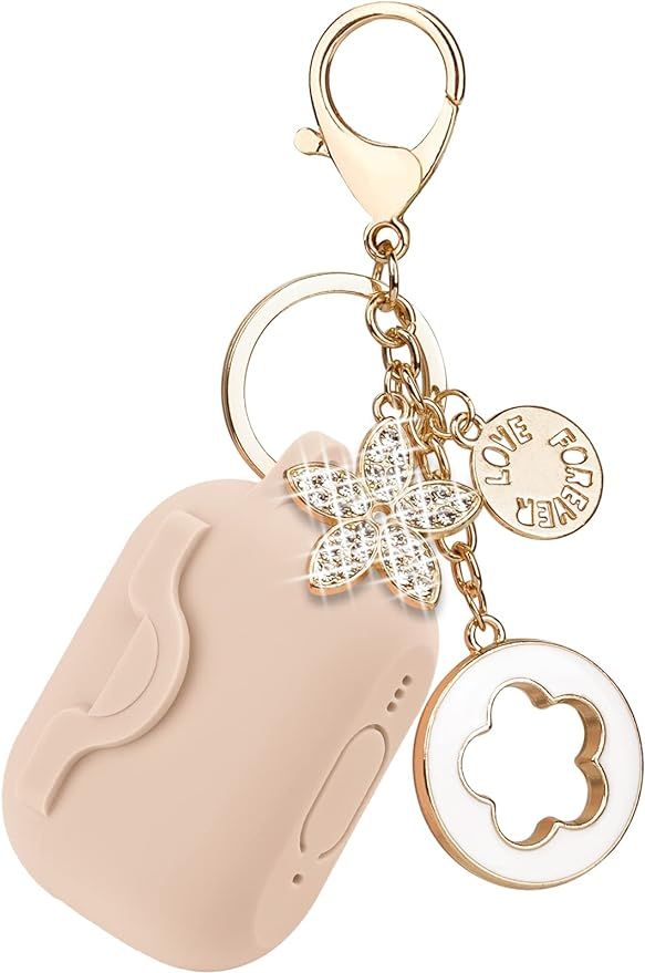 VOTILE Secure Lock Case for Airpods Pro 2 Case with Cute Bling Keychain, Silicone Protective Case... | Amazon (US)