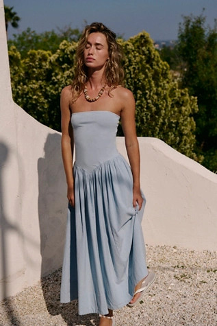 Onda Drop-Waist Tube Midi | Free People (Global - UK&FR Excluded)