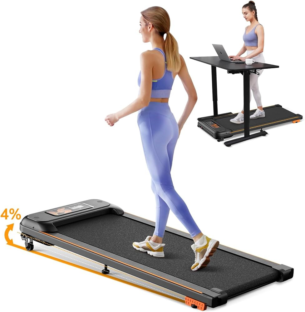 Walking Pad with Incline, Under Desk Treadmill, Portable Treadmills for Home/Office, 2.5HP Walkin... | Amazon (US)