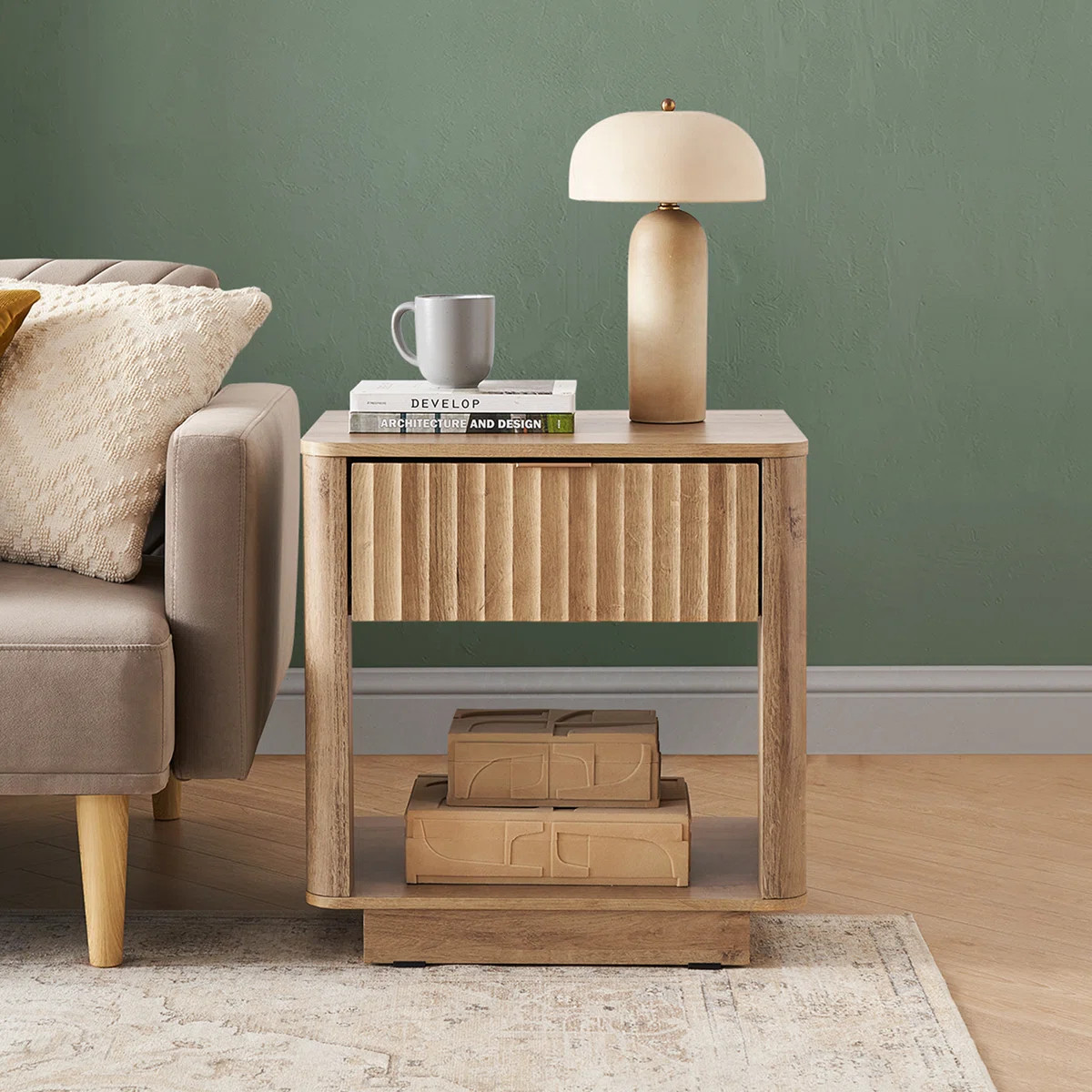 Dorcus 21.6'' W Nightstand | Wayfair North America