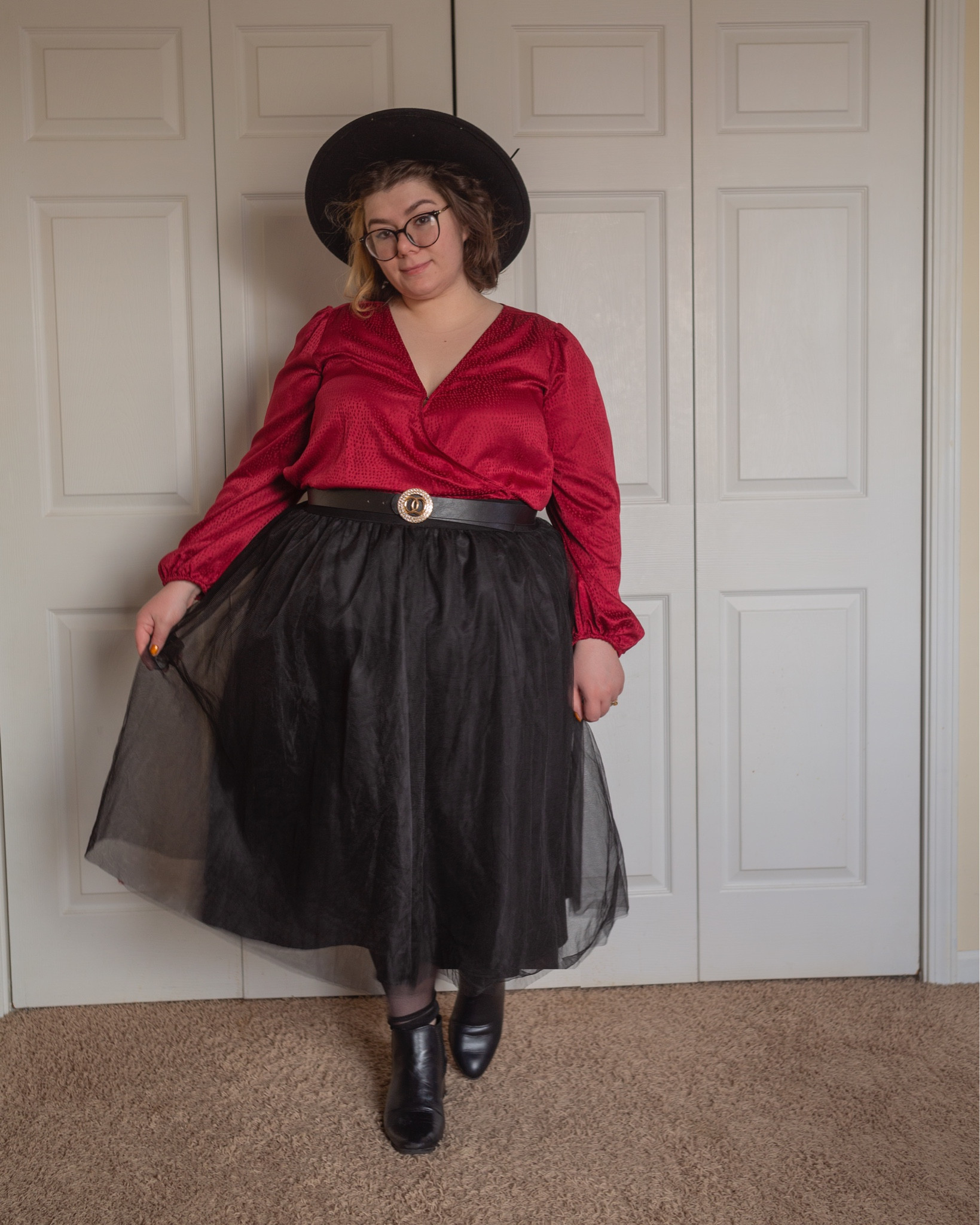 Plus size red black Christmas festive outfit 

#LTKplussize #LTKHoliday #LTKSeasonal