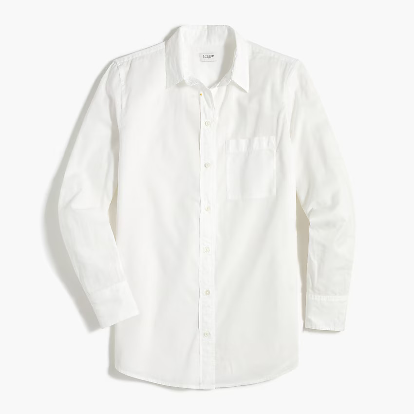 High-low relaxed button-up topItem AY487 
 Reviews
 
 
 
 
 
7 Reviews 
 
 |
 
 
Write a Review 
... | J.Crew Factory