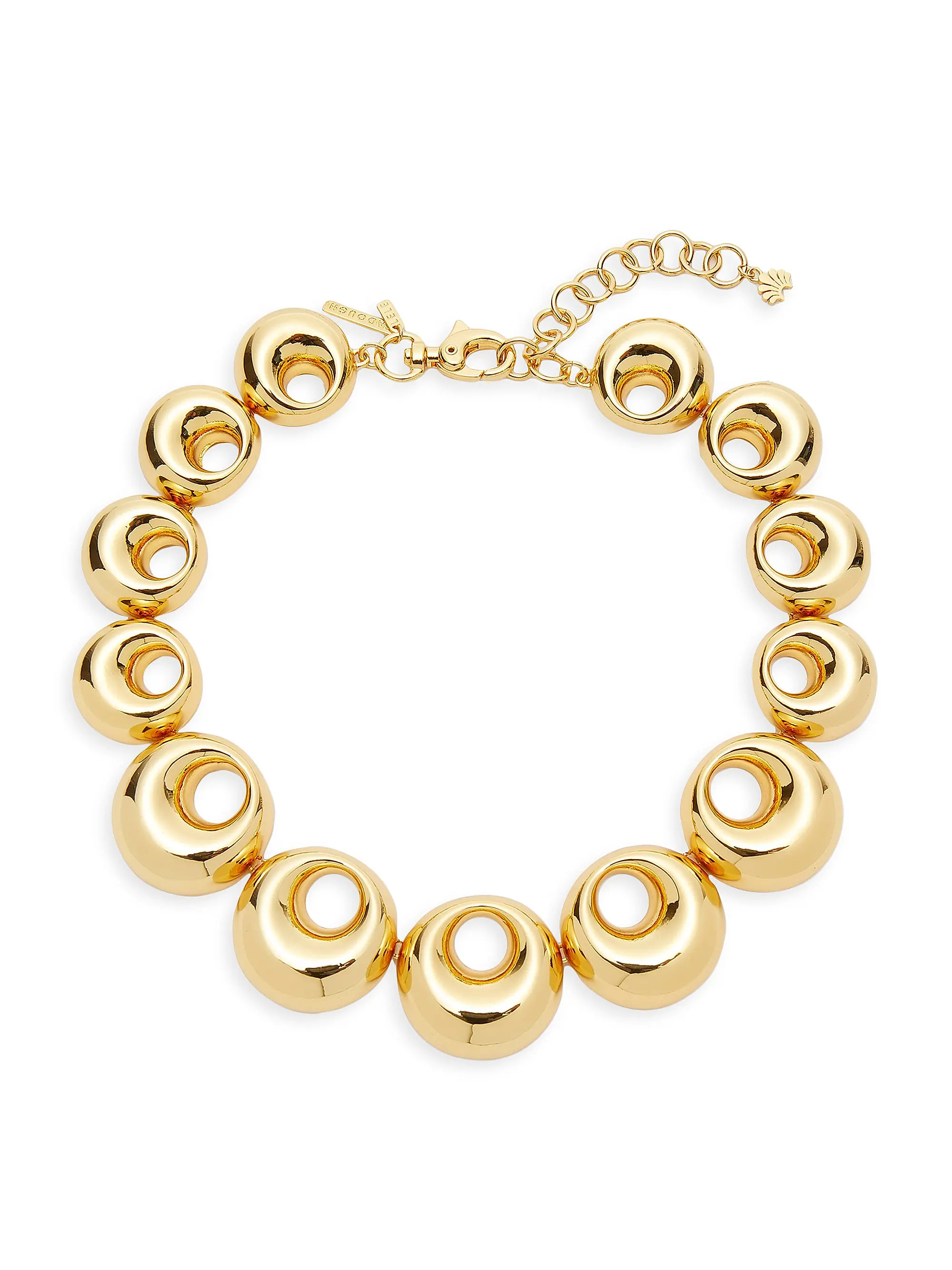 Medallion 14K Gold-Plated Necklace | Saks Fifth Avenue