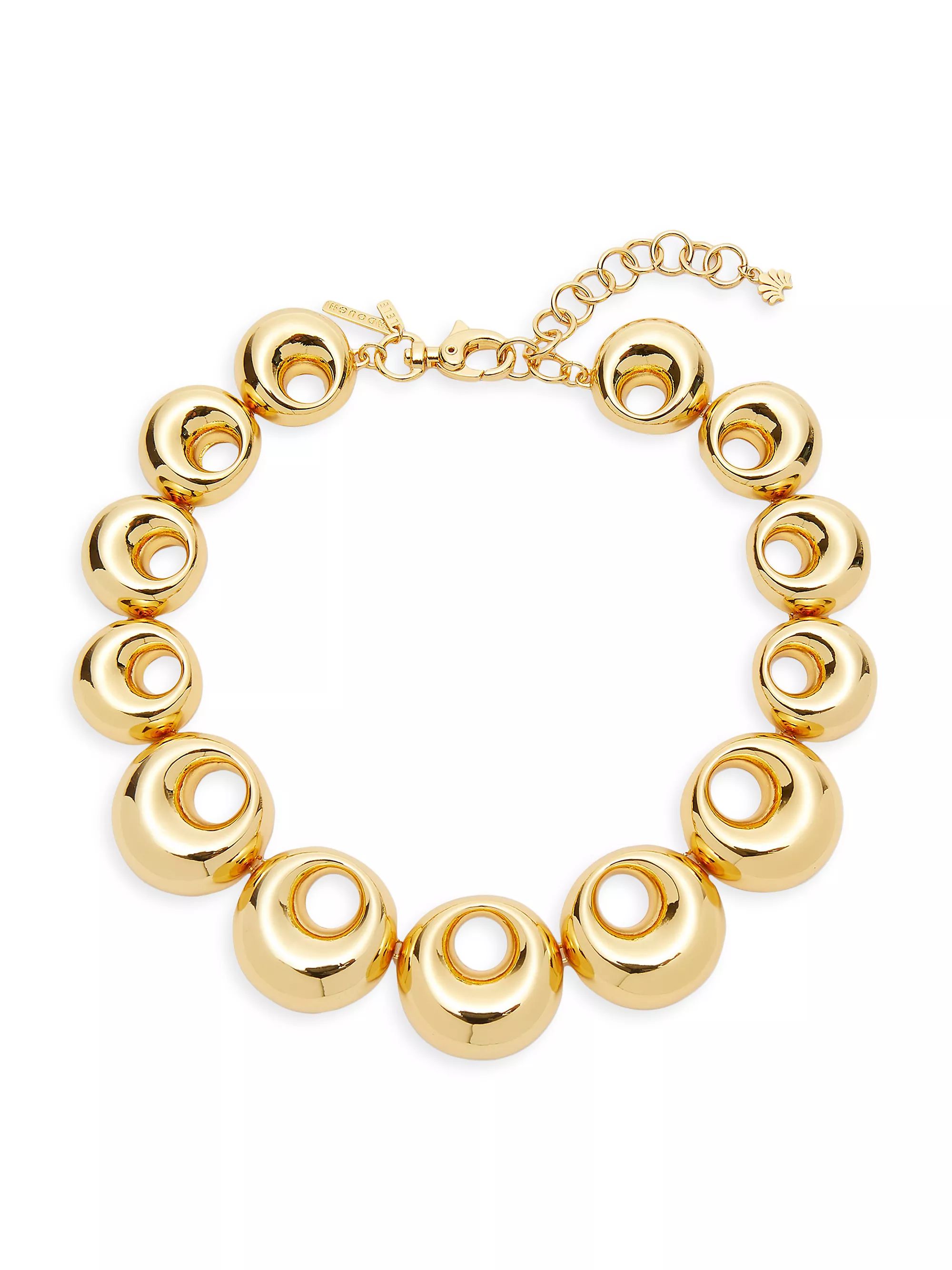 Medallion 14K Gold-Plated Necklace | Saks Fifth Avenue