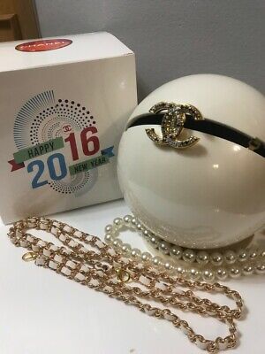 Chanel authentic pearl stone ball shoulder bag vip limited edition dubai 2016 | eBay AU