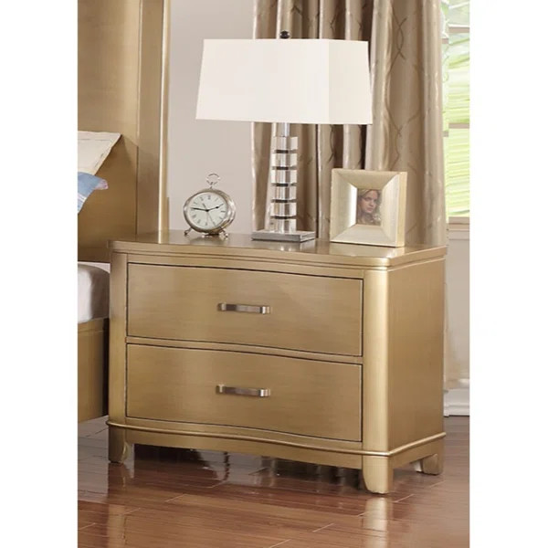 Kleio 2 Drawer Nightstand | Wayfair North America