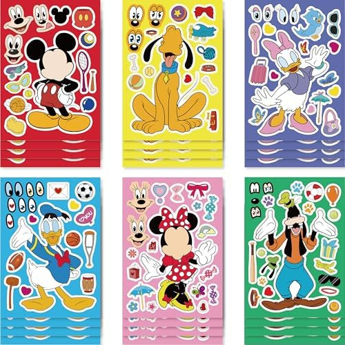 Make-a-face Stickers Sheets Make Your Own Stickers for Party Favors | Amazon (US)