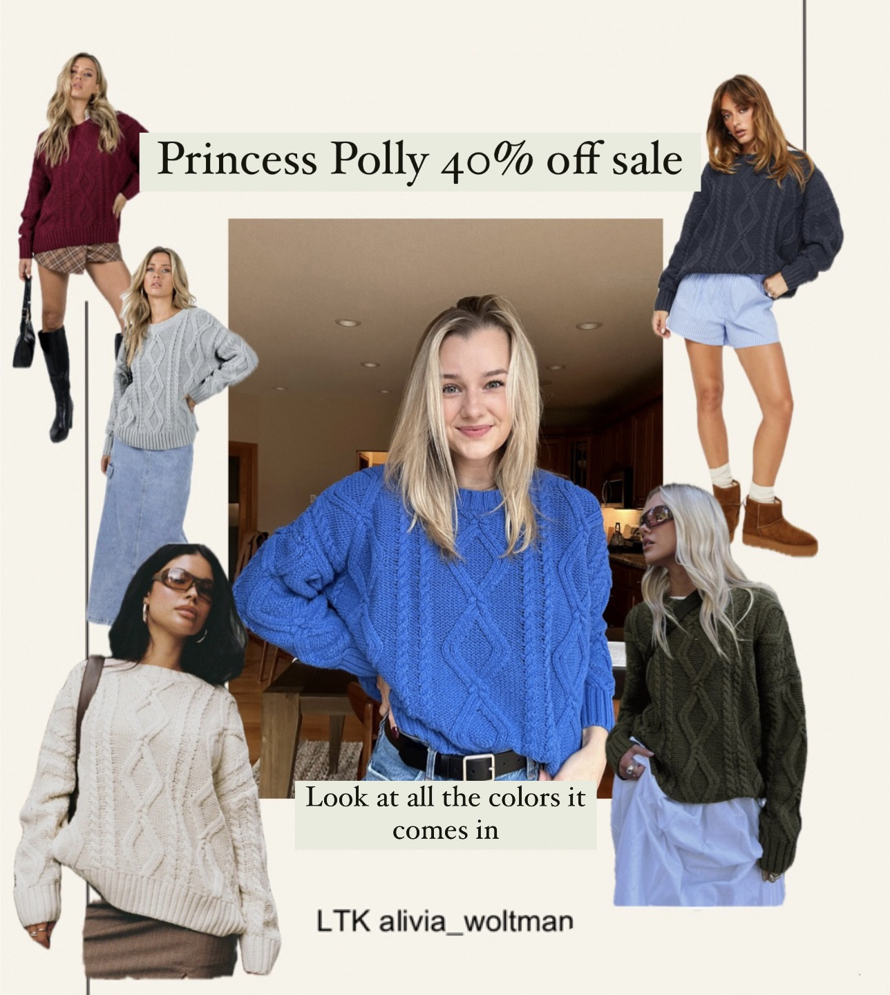 The cutest oversized sweater from Princess Polly

#LTKCyberWeek #LTKHoliday #LTKGiftGuide