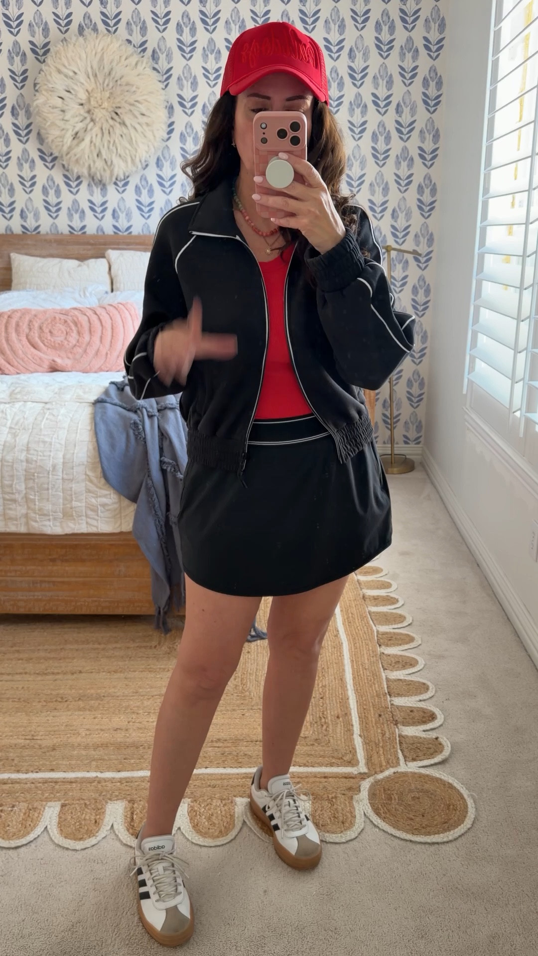 Small jacket-TTS
Large skort-I sized up for a little more length since I mainly wear this to my boys' games! 
.


#LTKActive #LTKmomlife