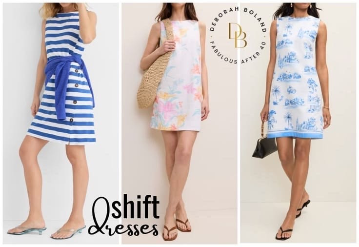 Shift dresses are one of those timeless styles I keep coming back to, especially on days when I want to feel comfortable but still look put together.

I love how a shift dress just gently skims the body without clinging or fussing. It gives that easy, relaxed shape while still feeling polished enough for lunch dates, errands, or even something a bit more dressed up depending on how you style it.

#LTKOver40 #LTKSeasonal #LTKootd