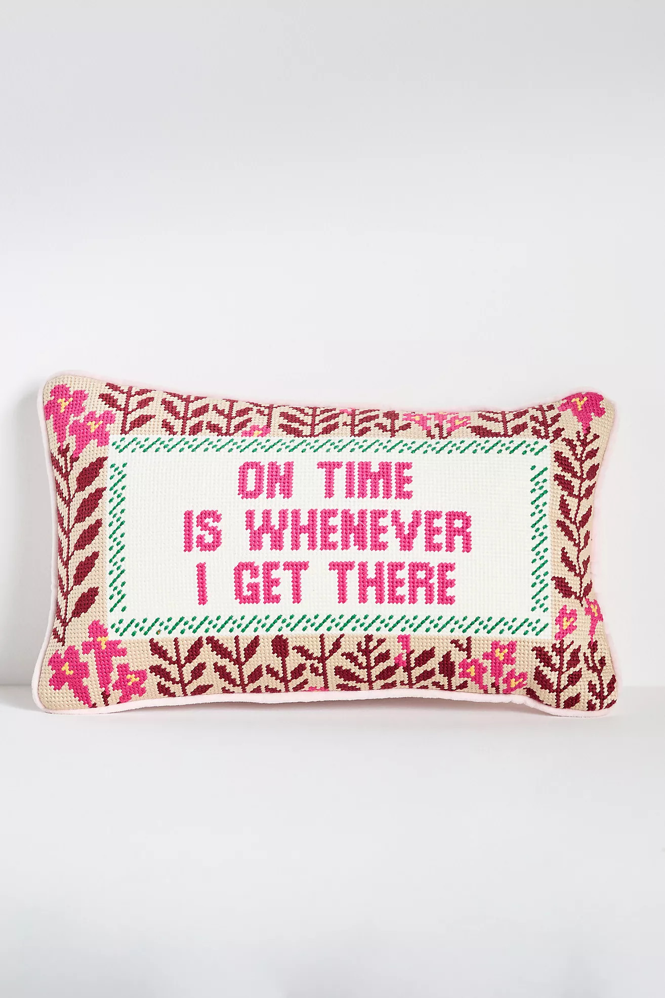 Furbish Studio Petite Needlepoint Pillow | Anthropologie (US)