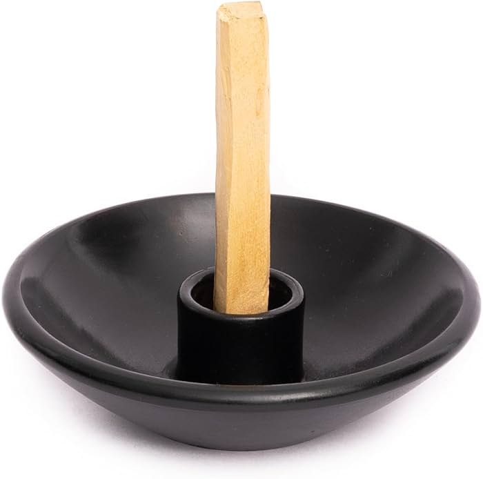 Luna Sundara Authentic Peru Pottery Palo Santo Stick Holder and Incense Holder Includes 5 Palo Sa... | Amazon (US)