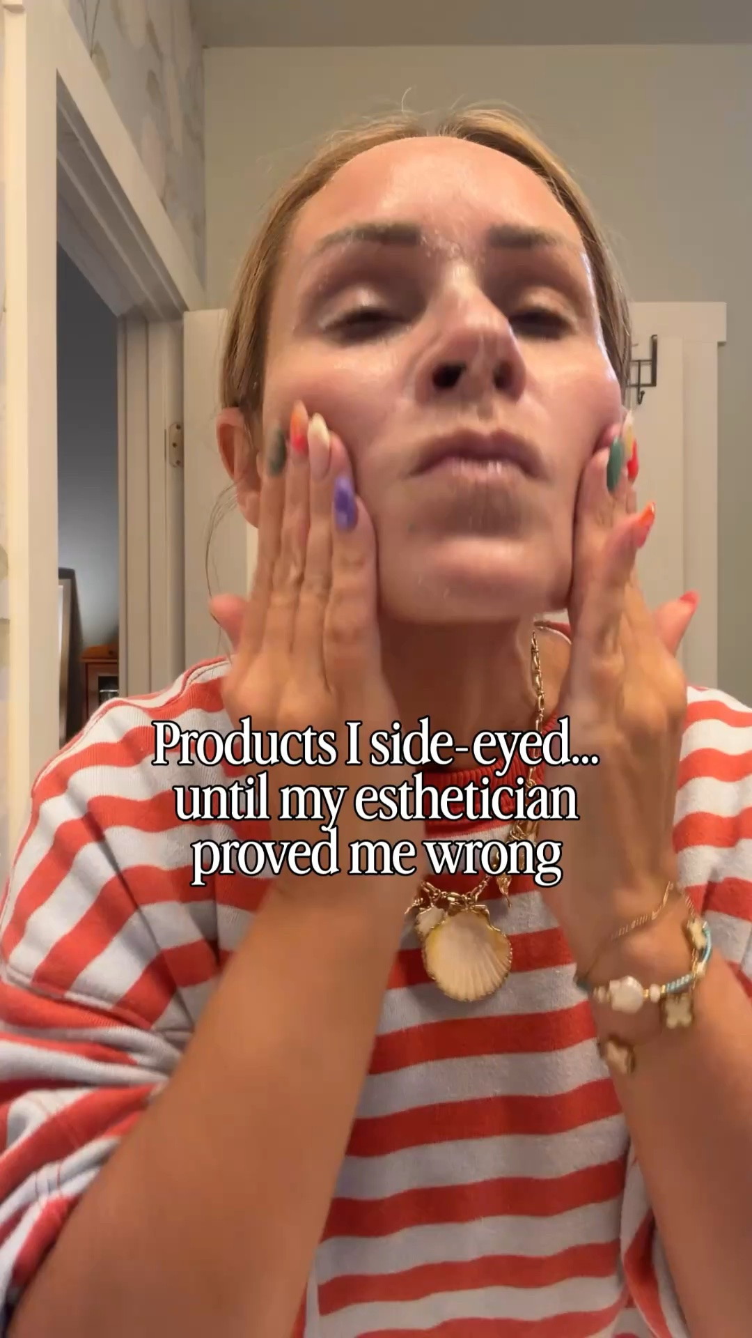 I don’t have time (or patience) for a 12-step routine that doesn’t even work.

These are the few things my esthetician told me to use—and it completely changed my skin.

Yes they’re pricier… but I’m using less and seeing way better results, which honestly saves money in the long run.

Linked everything here if you’ve been feeling stuck with your skin lately ✨
