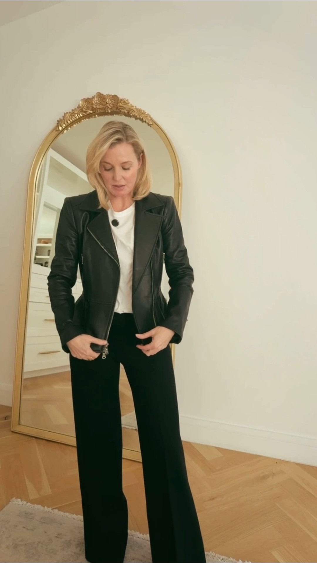 A peplum jacket can also work wonders for making a tummy or creating a more flattering figure. 

#LTKOver40