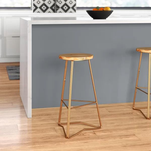 Capen Solid Wood 24" Counter Stool | Wayfair Professional